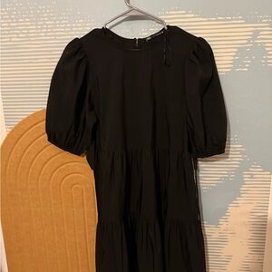 Zara Black Dress with cutout